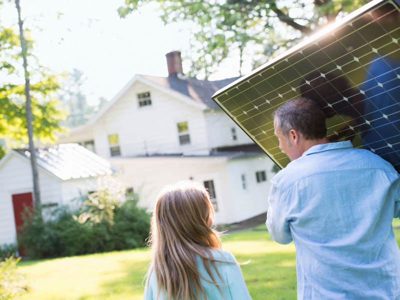 Céges napelem rendszer